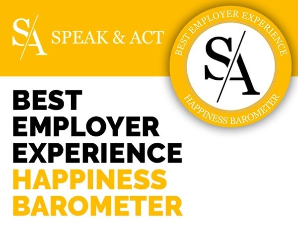 Best Employer Experience – Happiness Barometer Logo Best Employer Experience – Happiness Barometer