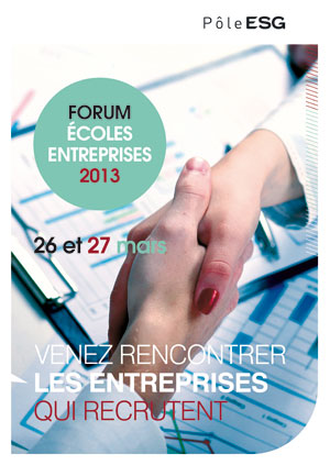 Forum Ecoles Entreprises du Pôle ESG Forum Ecoles Entreprises du Pôle ESG