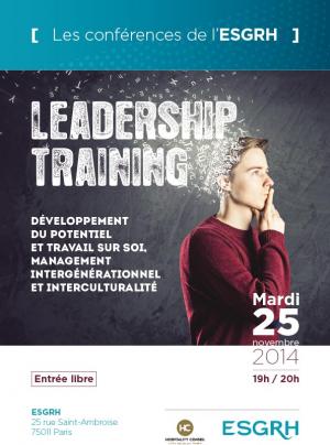 Retour sur la conférence "Leadership Training" Retour sur la conférence "Leadership Training"